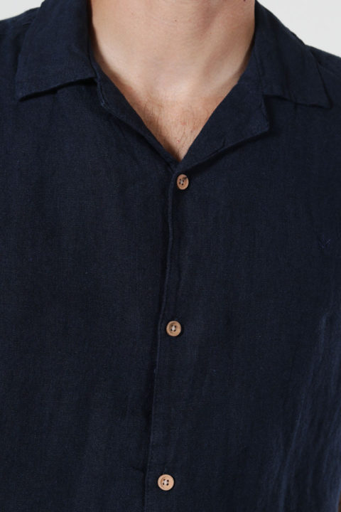 Kronstadt Ayers SS loose Shirt Sky Captain