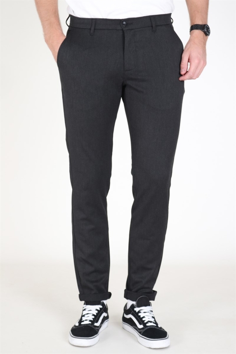 WoodBird Steffen Twill Pants Grey