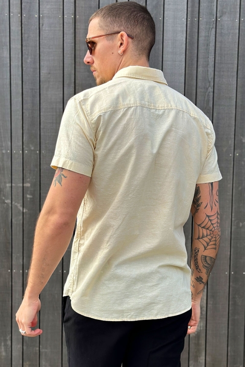 Jack & Jones Summer Linen Shirt SS Jojoba