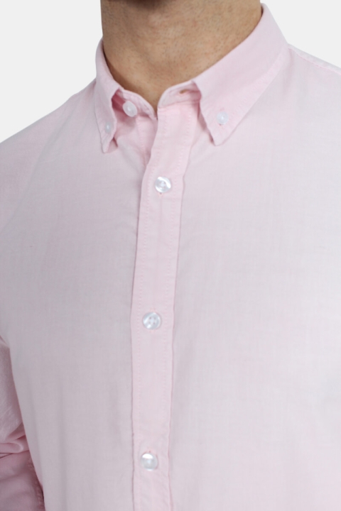 Kronstadt Johan Oxford Dyed Overhemd Pink