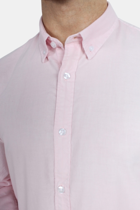 Kronstadt Johan Oxford Dyed Overhemd Pink