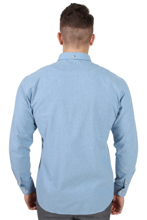 Clean Cut Ray Overhemd Light Blue 