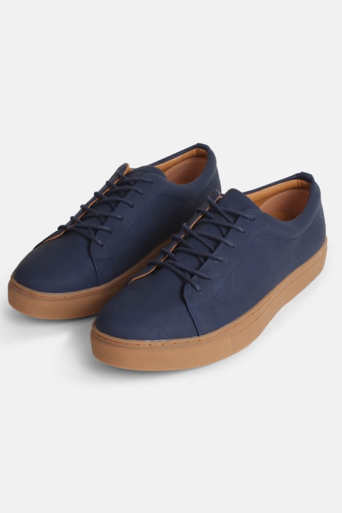 Kronstadt Beckenbauer Low Sneaker Navy/Camel