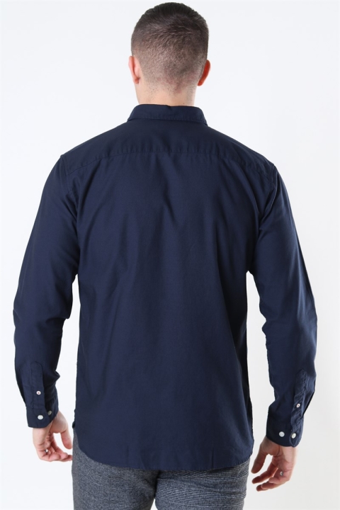 Jack & Jones Classic Soft Oxford Overhemd LS Navy Blazer