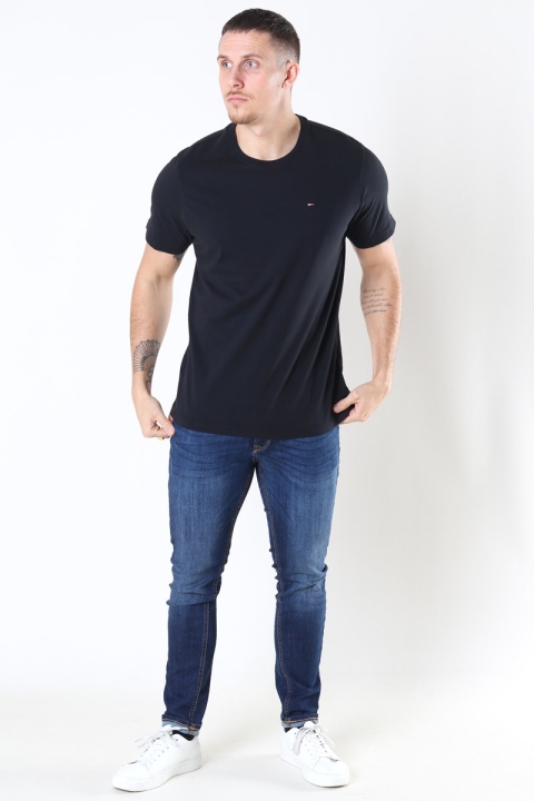 Tommy Jeans Original Jersey T-shirt Tommy Black