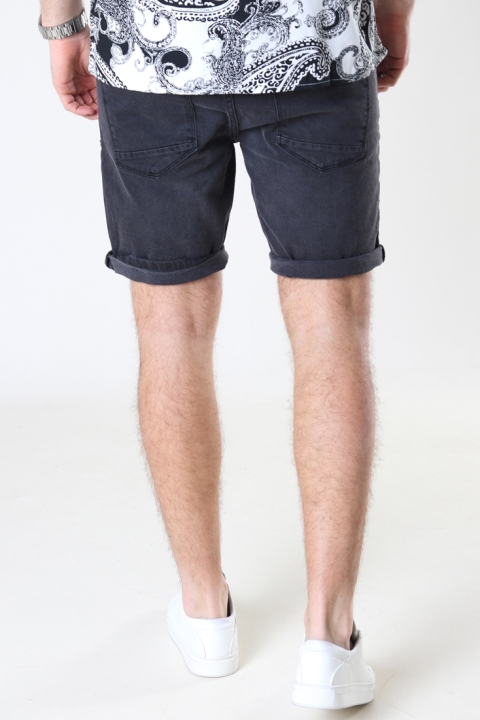 Solid Ryder Denim Shorts Grey Denim