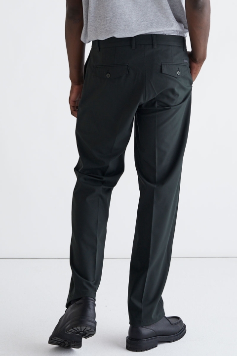 Woodbird Eik Nickel Pants Dark Green