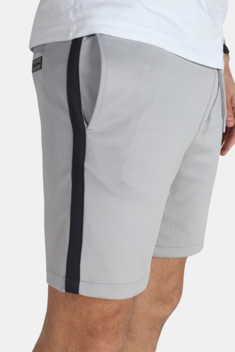 Just Junkies Alfred Track Shorts Light Grey/Antracite