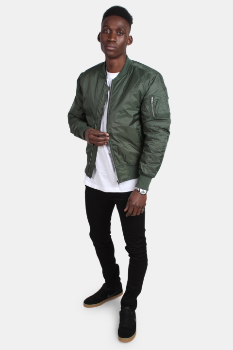 Urban Classics Bomber Jas Olive