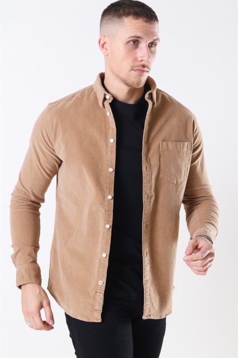 Kronstadt Johan Soft CordKlokoy Overshirt Khaki