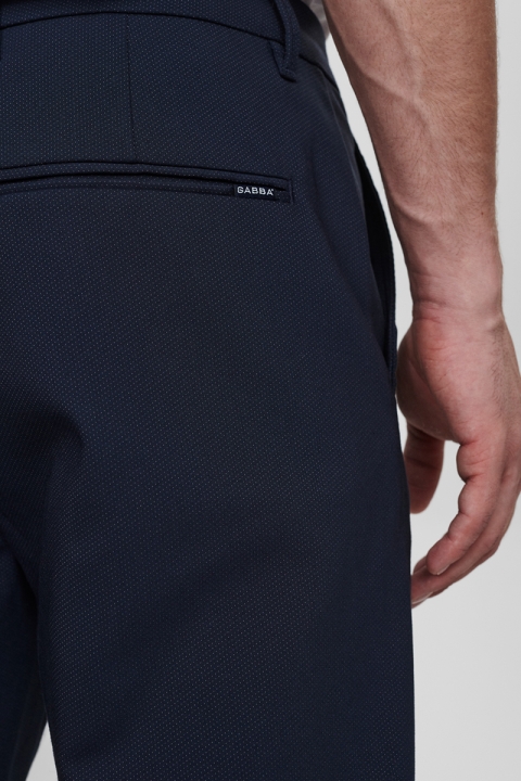 Gabba Pisa Chino Small Dot Navy