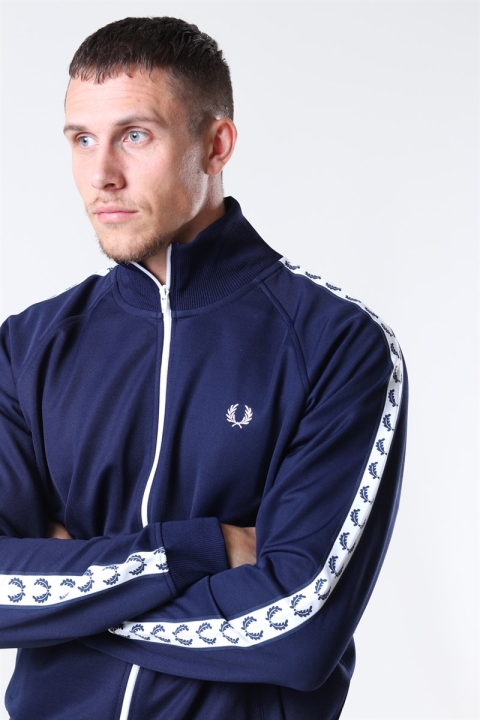 Fred Perry Taped Track Jas Carbon Blue