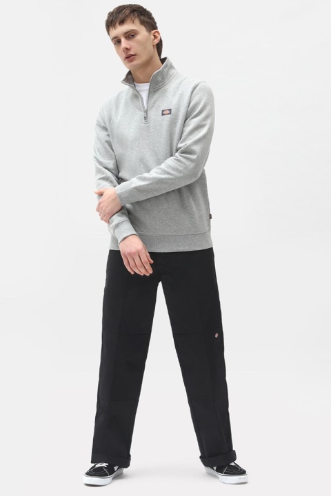 Dickies OAKPORT QUARTER ZIP GREY MELANGE