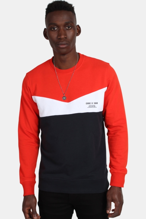 Jack & Jones Clarens Sweat Mix Pack Poinciana