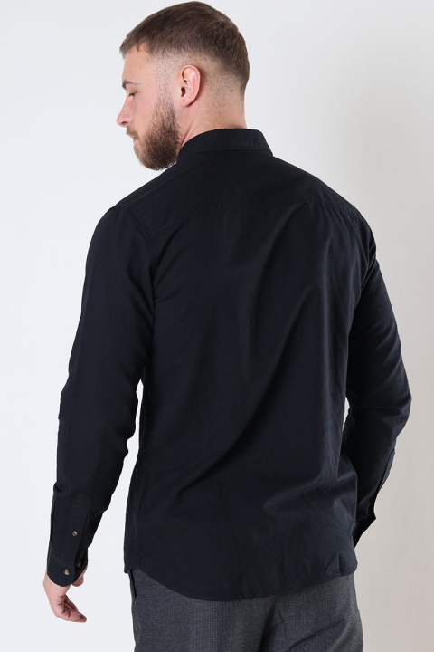 Jack & Jones Summer Linen Shirt LS Black