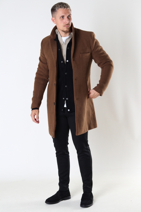 ONLY & SONS JAYLON WOOL COAT OTW Monks Robe MELANGE