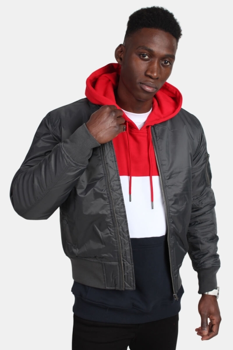 Urban Classics Bomber Jas Cool Grey