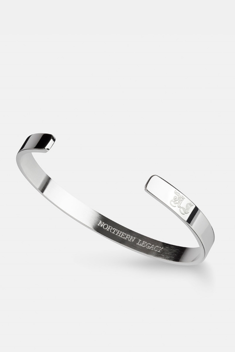 Northern Legacy SignatKloke Bangle Silver