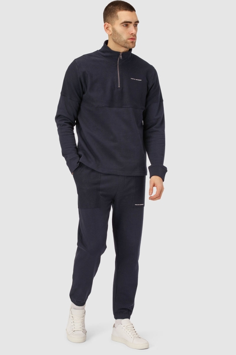 Clean Cut Copenhagen Elliot Half Zip Navy