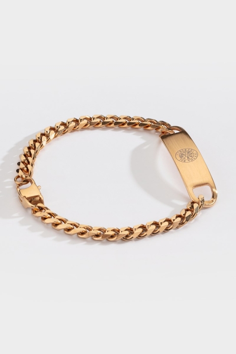 Northern Legacy Sequence Tag Armband guldtonet