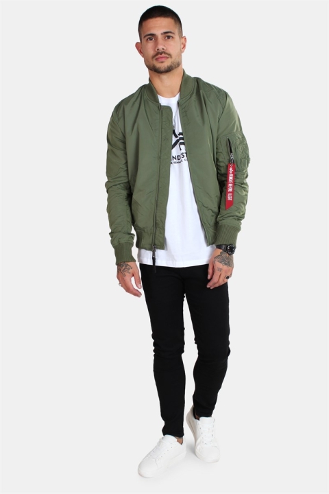 Alpha Industries MA-1 TT Jas Sage-Green