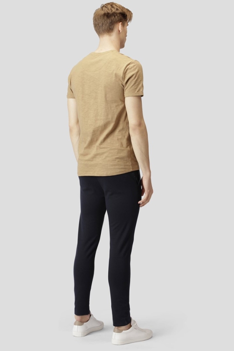 Clean Cut Copenhagen Kolding Organic Tee S/S Dark Camel