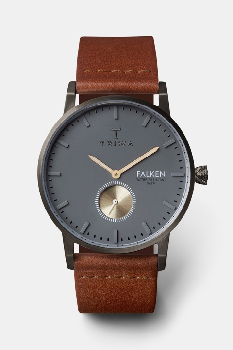 Triwa Walter Falken Klok Brown Classic