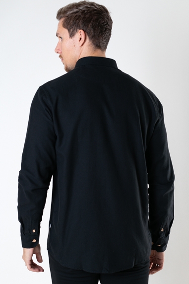 Kronstadt Johan Diego Cotton Overhemd Black