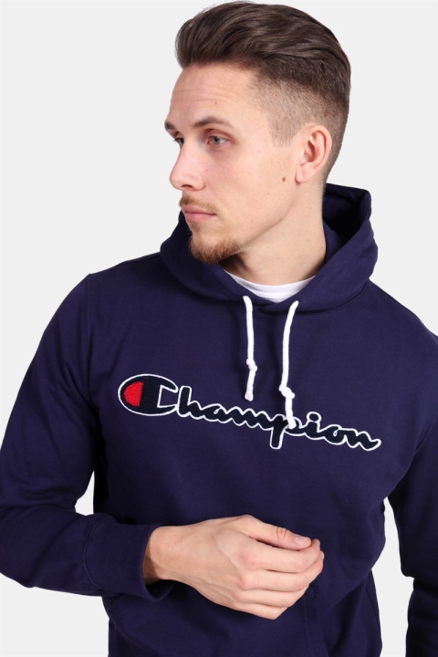 Champion Hooded Sweatshirt Blue