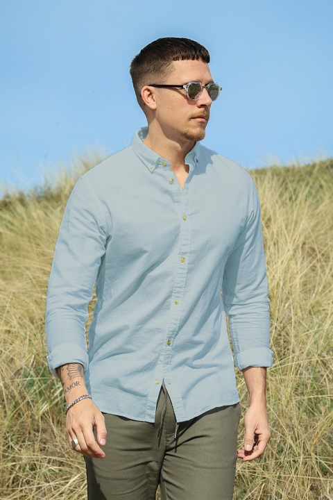 Jack & Jones Summer Linen Shirt LS Bay