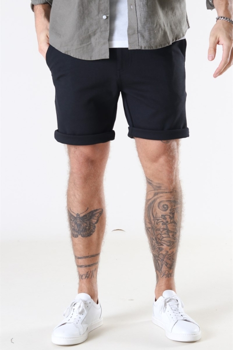 Clean Cut Milano Jersey Shorts Black