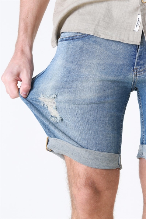 Just Junkies Mike Shorts Captive Blue