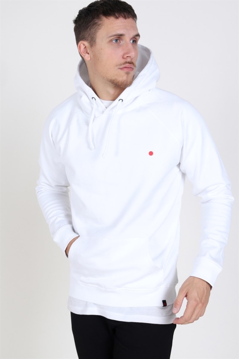 Denim Project Dot Hoodie White