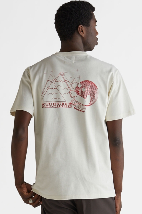 Woodbird Earl Earth Tee Off White