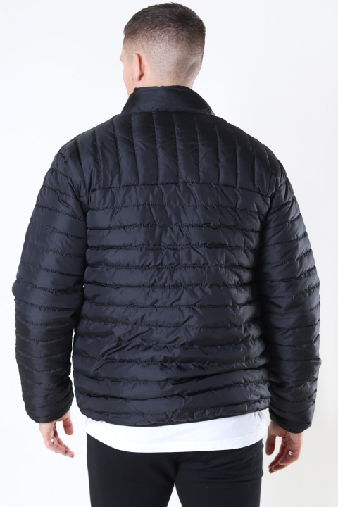 Only & Sons Paul Quilted Highneck Jas Black