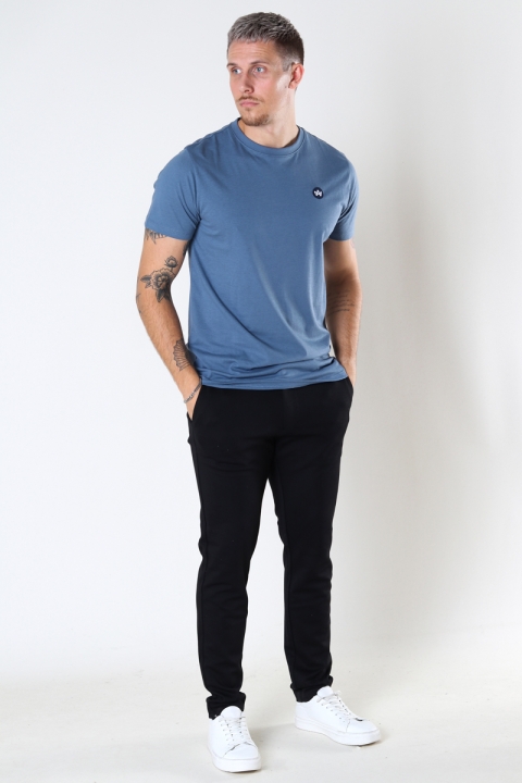 Kronstadt Timmi Organic/Recycled tee Sea Blue