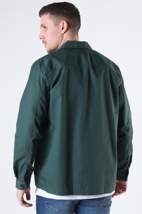 ONLY & SONS ONSNOAR COMPACT LS TC TWILL OVERSHIRT Jungle Green