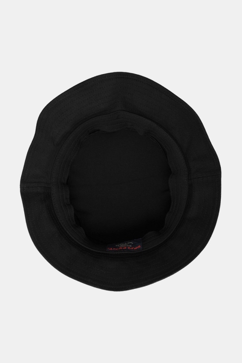 Flexfit Cotton Twill Bucket Hoed Black