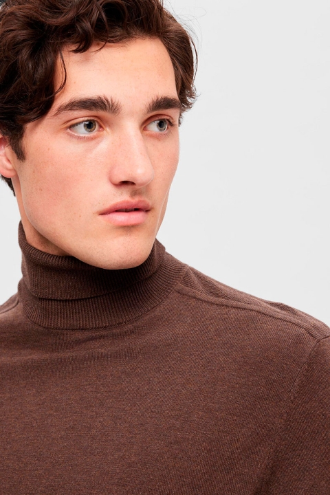 Selected Berg Knit Roll Neck Demitasse