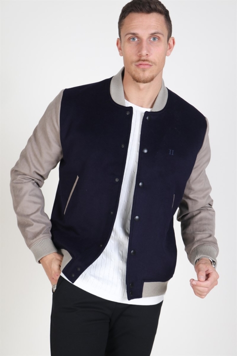 Les Deux Varsity Bomber Jas Navy