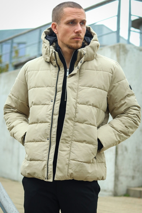 ONLY & SONS CAYSON PUFFA JACKET Chinchilla