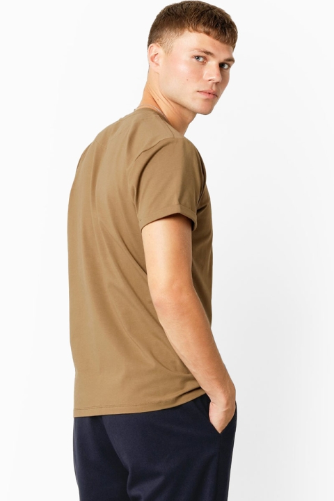 Clean Cut Copenhagen Jake Tee Dark Camel / Dark Camel