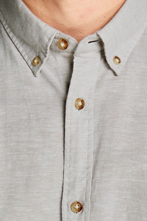 Jack & Jones Summer Linen Shirt LS Crockery