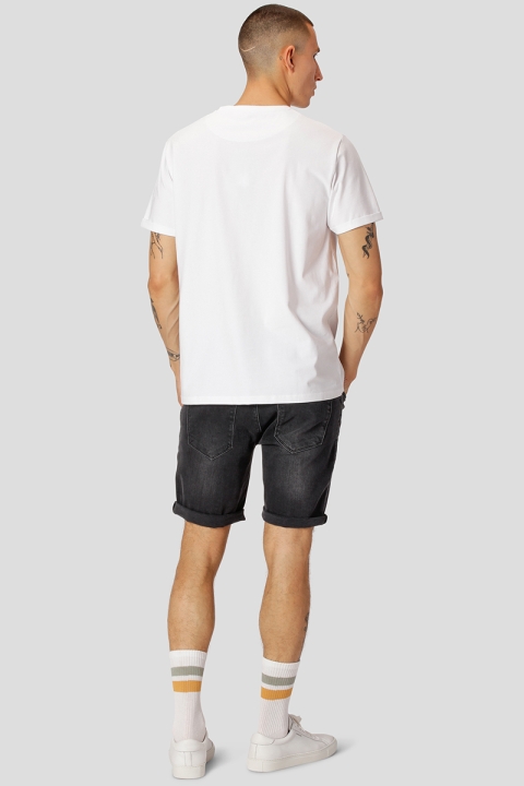 Clean Cut Copenhagen Chris Stretch Shorts 5002  Dark Grey Denim