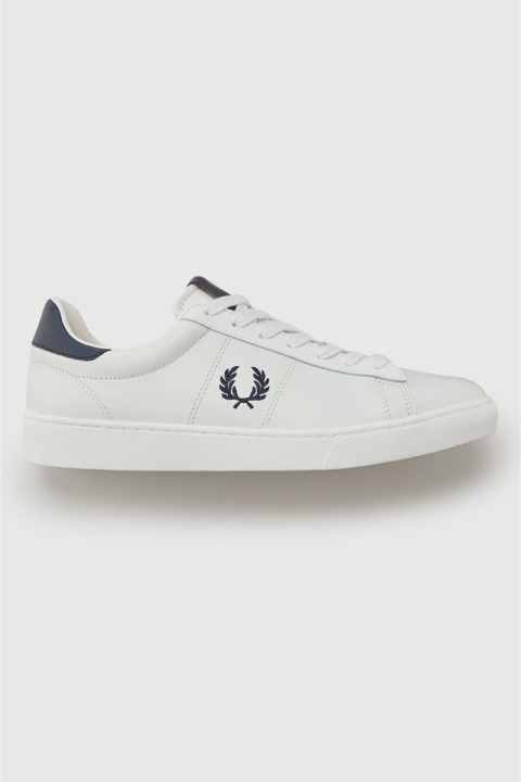 Fred Perry SPENCER LEATHER 254 Porcelain