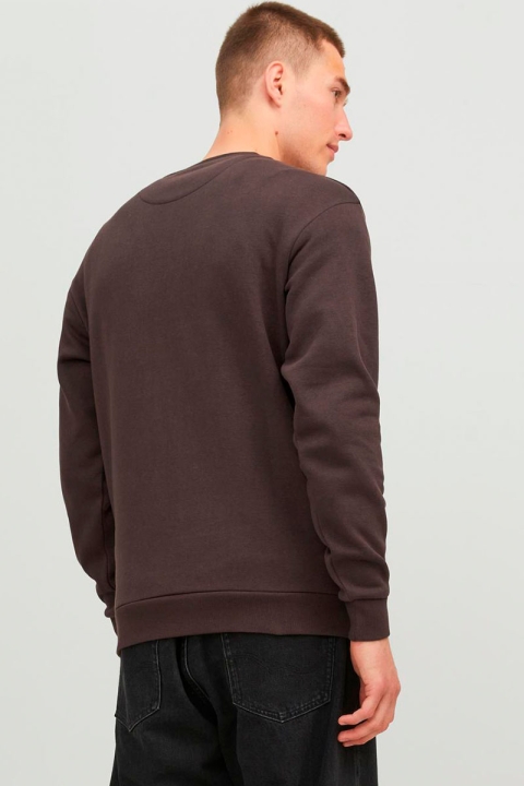 Jack & Jones Bradley Sweat Crew neck Seal Brown