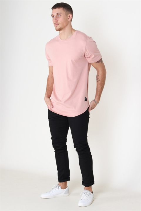 Only & Sons Matt Life Longy SS T-Shirt Misty Rose