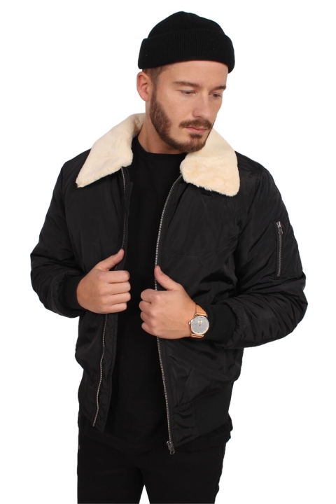 Urban Classics Pilot Bomber Jas Black