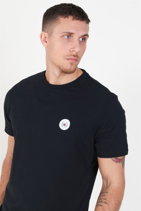 Woodbird Our Jarvis Patch T-shirt Black