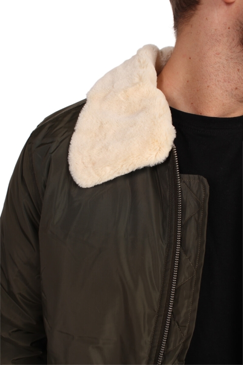 Urban Classics Pilot Bomber Jas Olive